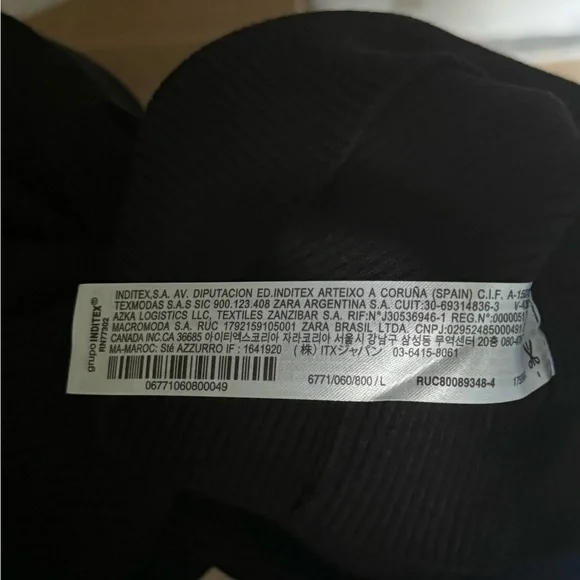 NWT Zara Cut Out Open Back Top Size L - Picture 12 of 12